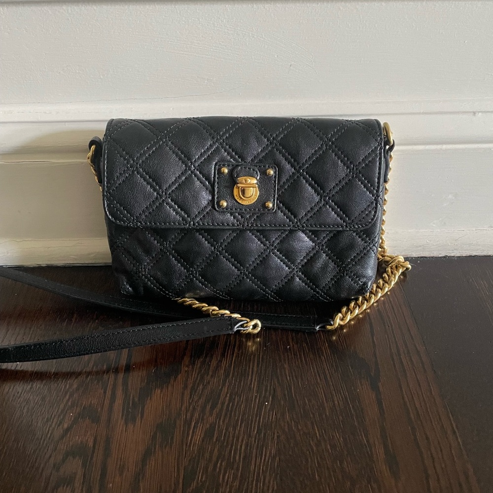 Marc Jacobs Quilted Leather Crossbody Bag